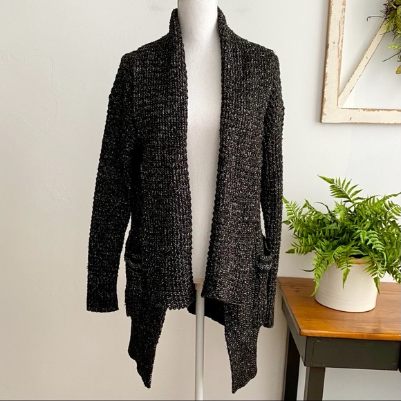 kohls black cardigan